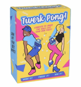 Twerk Pong Selskabsspil - til Polterabend