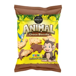 Nordthy Animal Biscuits Chokolade - 150 g til Skt. Nikolaus Dag