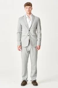 Det Originale Performance Jakkesæt Regular fit - (Lysegrå) - Teeshoppen.dk - Bryllup