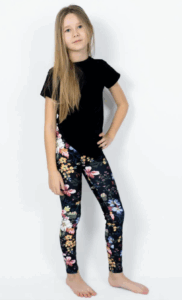 Børne leggings fra MAYA FREYA til 10 års fødselsdagsgave