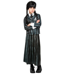 fastelavns udklædning - Wednesday Addams Deluxe School Uniform